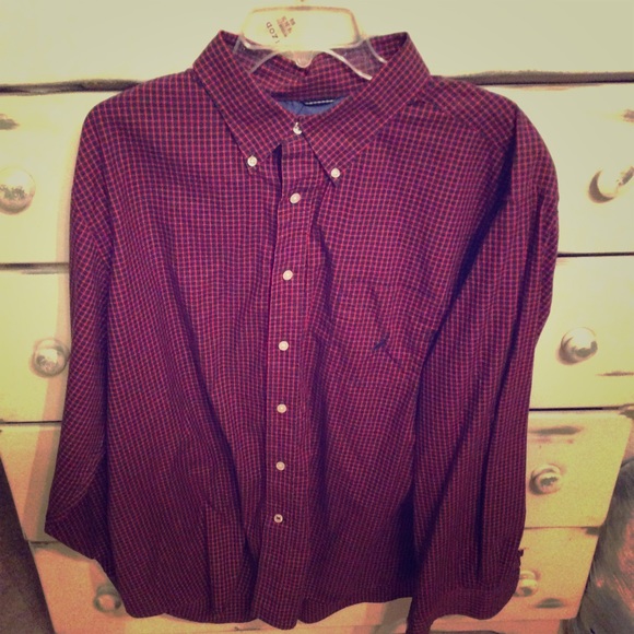 Nautica Shirts Mens Xxl Dress Shirt Poshmark